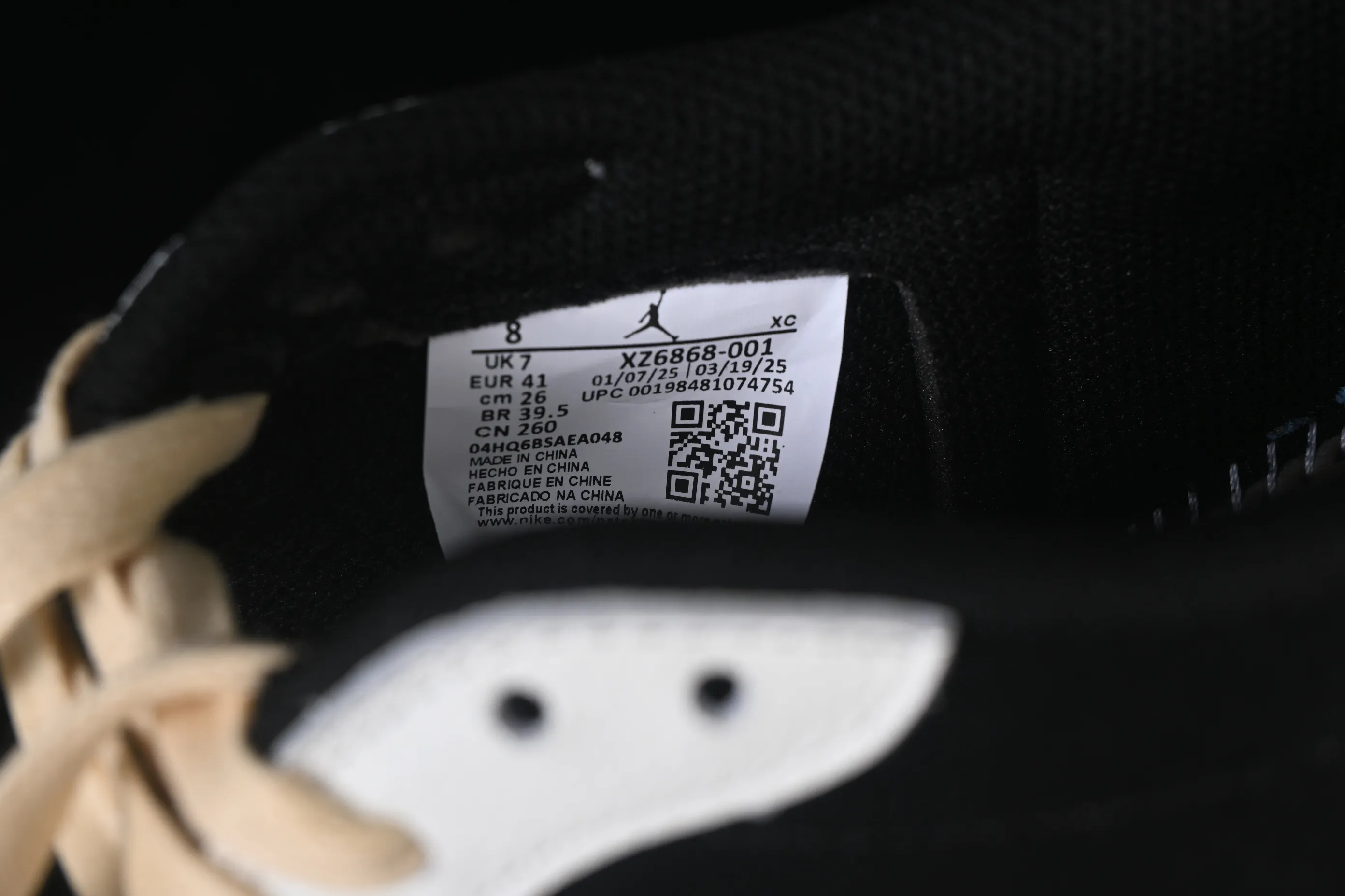 All Categories Air Jordan Jordan Series Basketball Shoes Air Jordan 1 Low Travis Scott x Air Jordan 1 Low OG AJ1 Joe 1 Joint Overhead XZ6868-001
